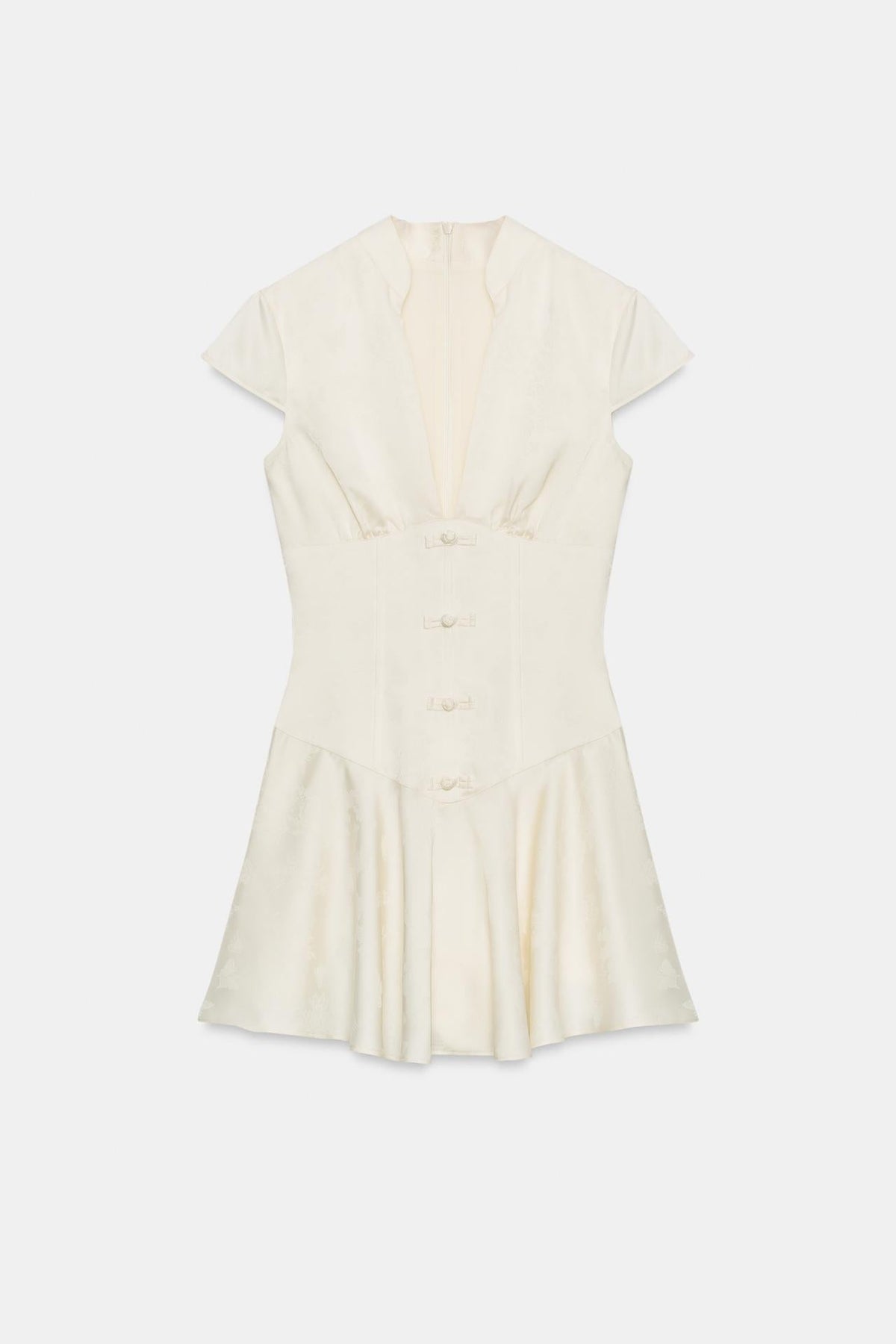 Lienne - Button Mini Dress