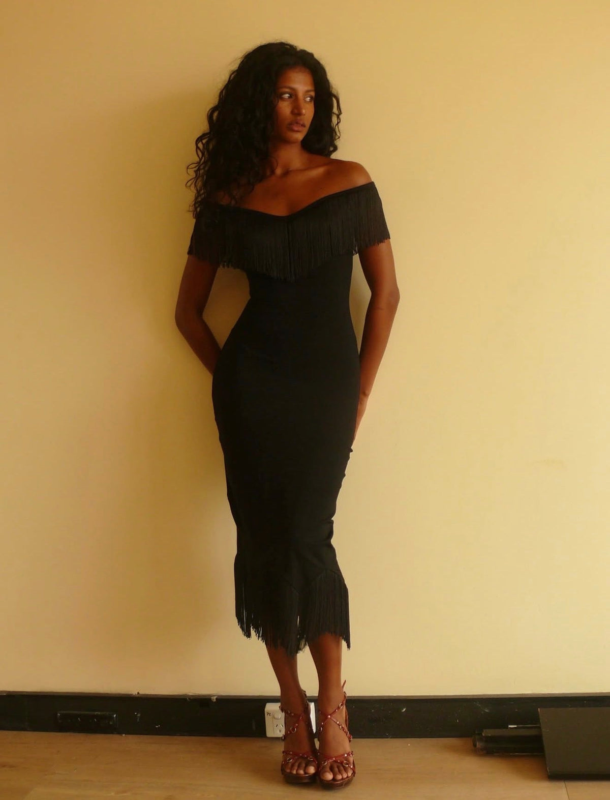 ISABELLA FRINGE DRESS