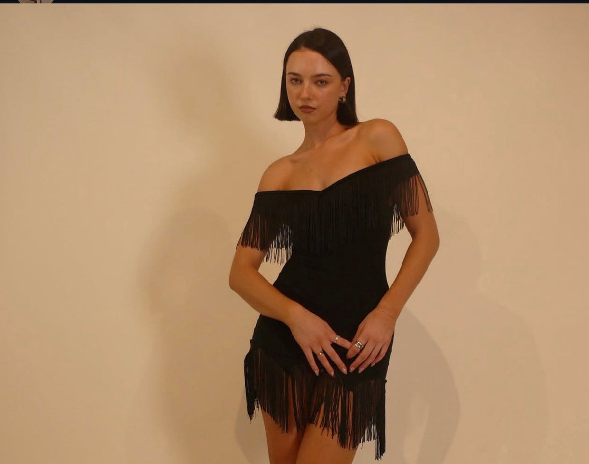 ISABELLA FRINGE DRESS