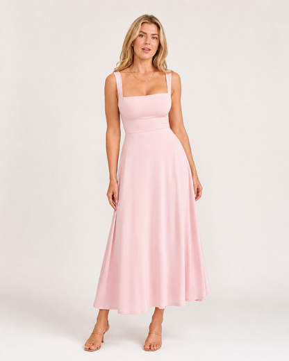 Amara Tie-Back Maxi Dress