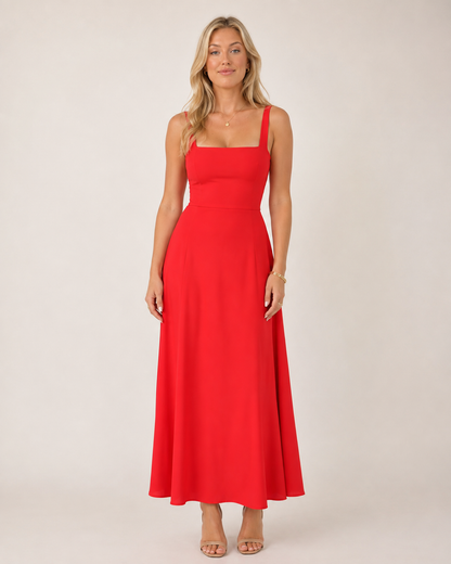 Amara Tie-Back Maxi Dress