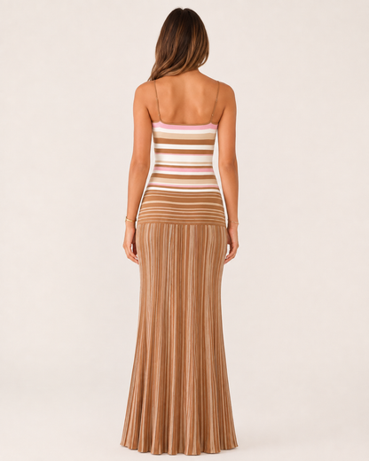 Paloma Pleated Maxi Dress