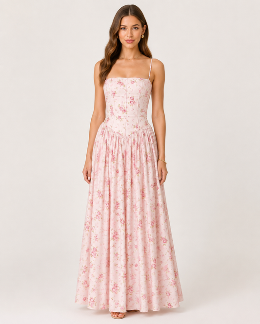 Marielle Satin Maxi Dress