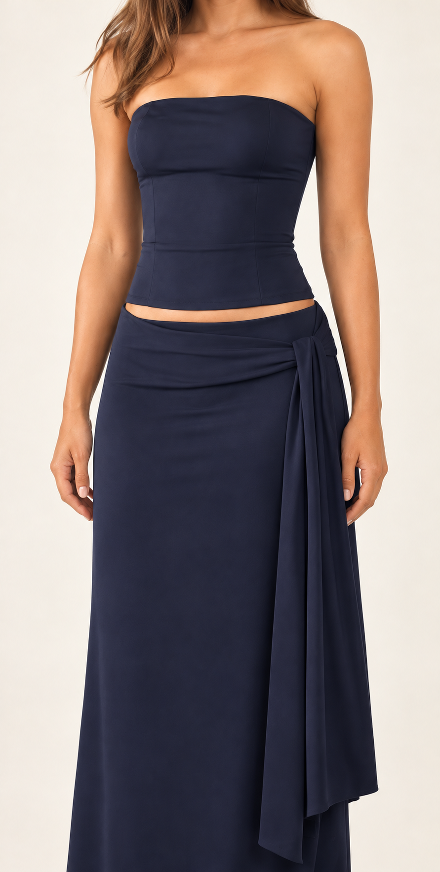 Noelle Midnight Navy Two-Piece Set