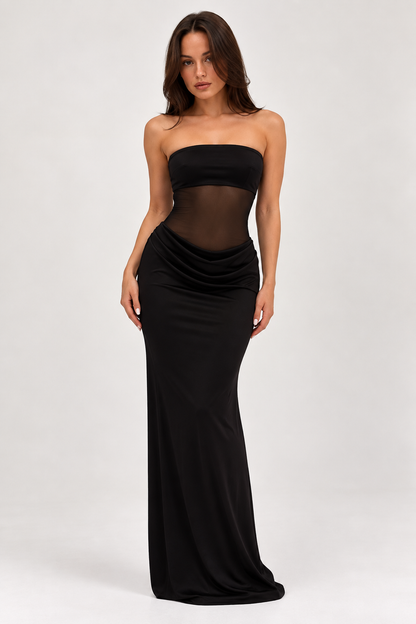 Nyra Mesh Maxi Dress