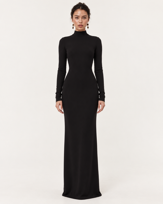 VARENN | Open Back Maxi Dress