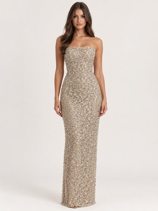 Vespera Embellished Maxi Dress