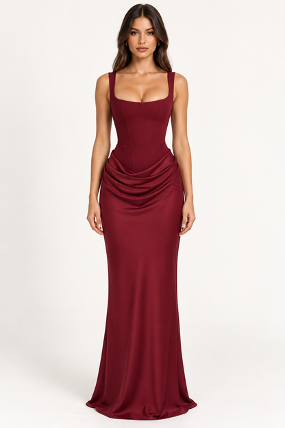 ROMILLY | Draped Maxi Dress