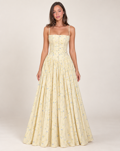 Primrose Meadow Corset Maxi Dress