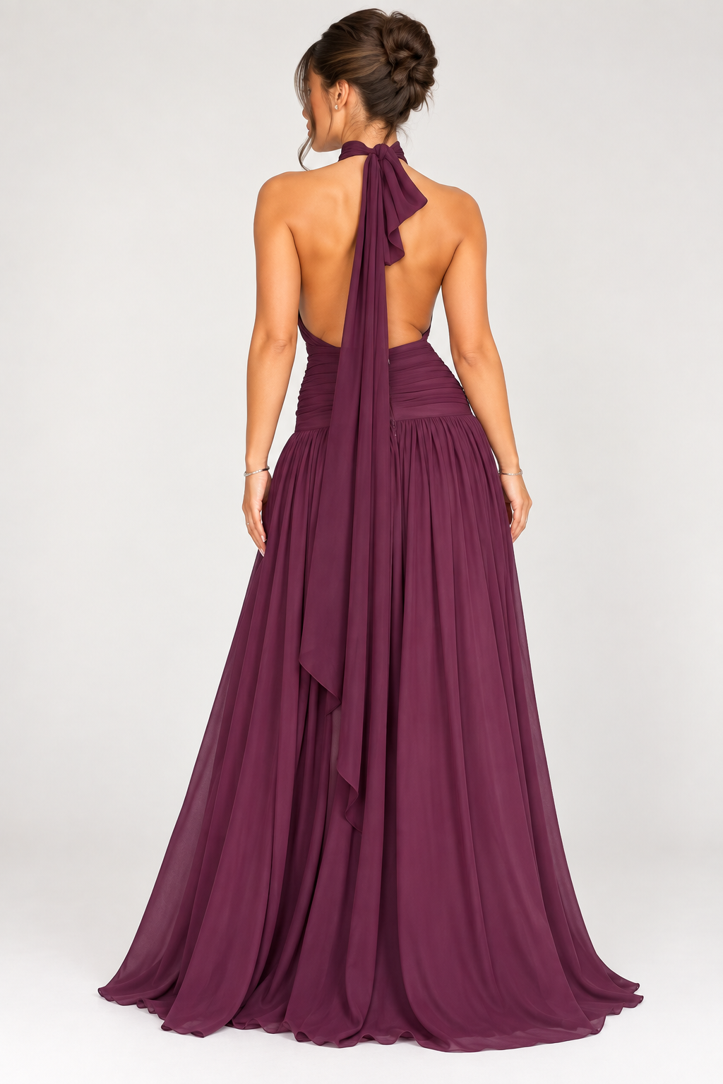 Amara Halter Maxi Dress