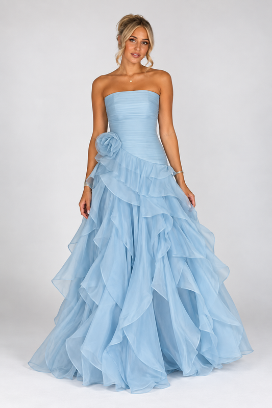 Elowen Ruffle Maxi Dress