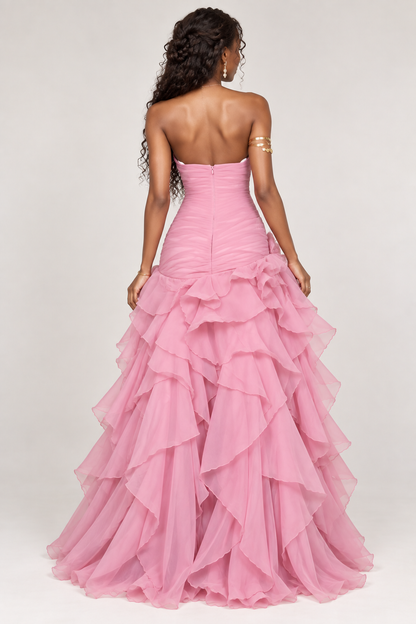 Amorette Ruffle Maxi Dress