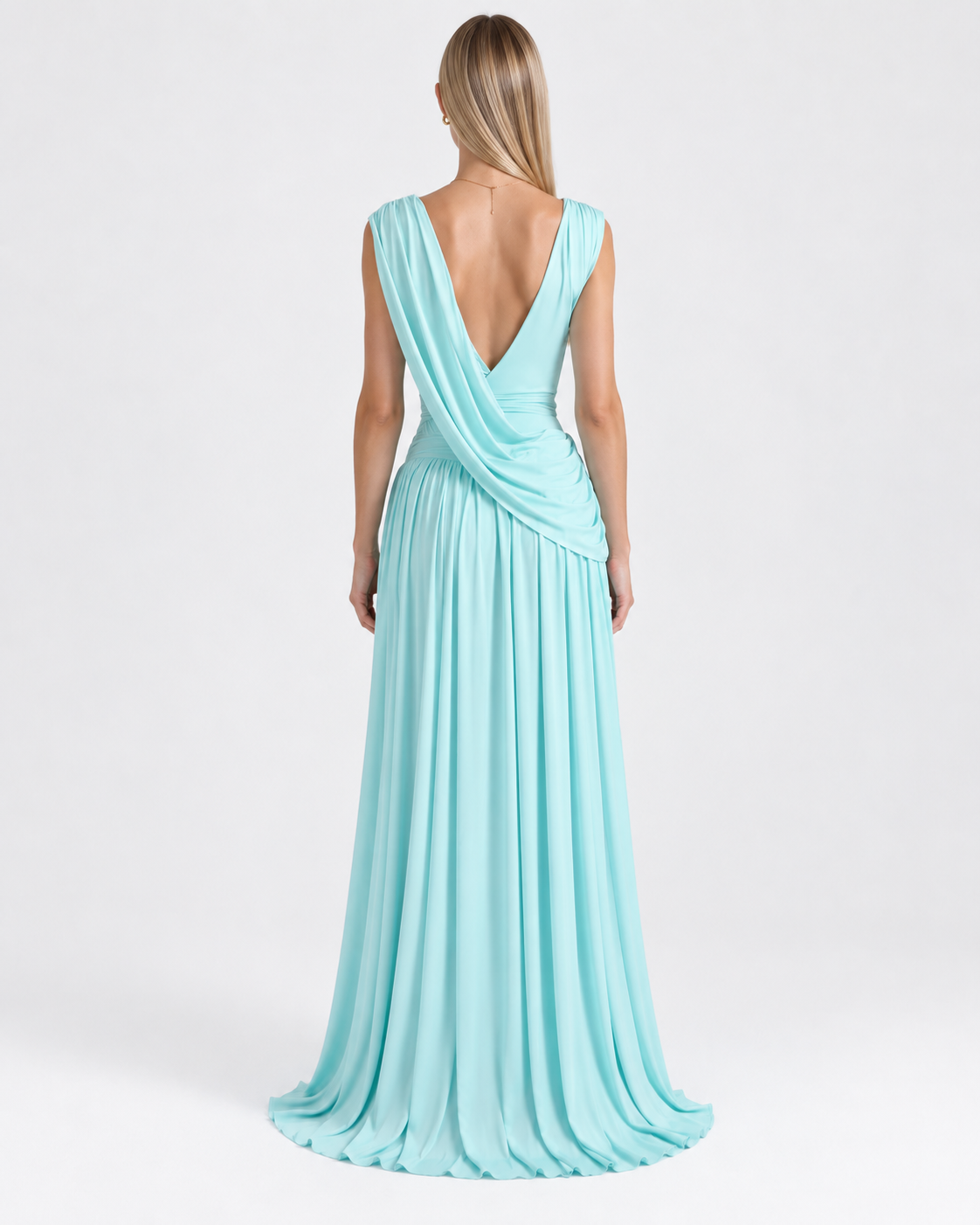 Aveline Drape Maxi Dress