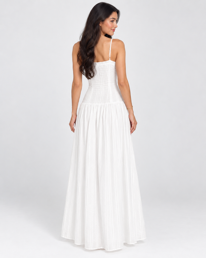 Aveline Drop-Waist Maxi Dress