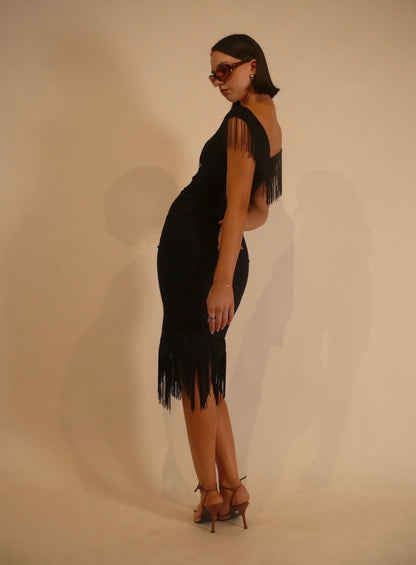 ISABELLA FRINGE DRESS