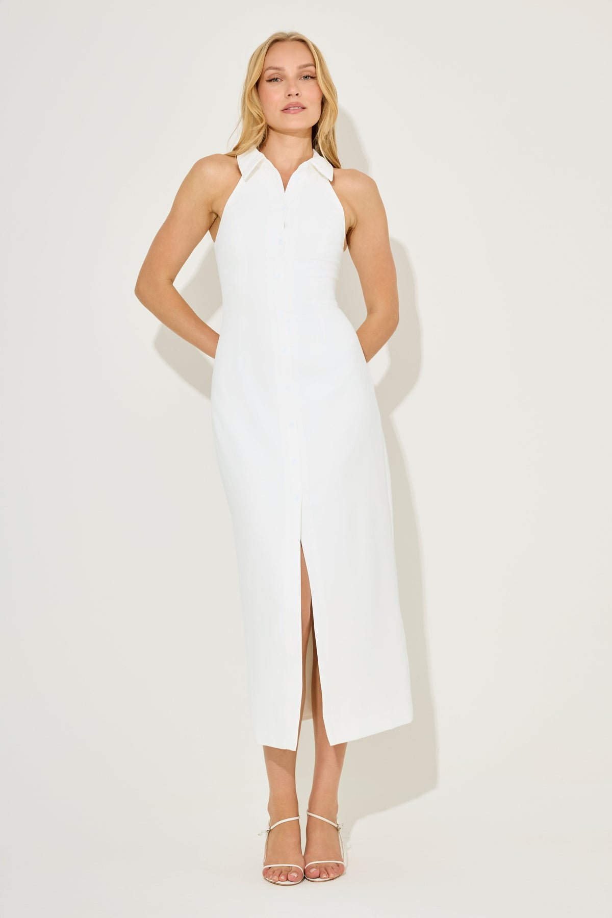 Mae Collar Maxi Dress