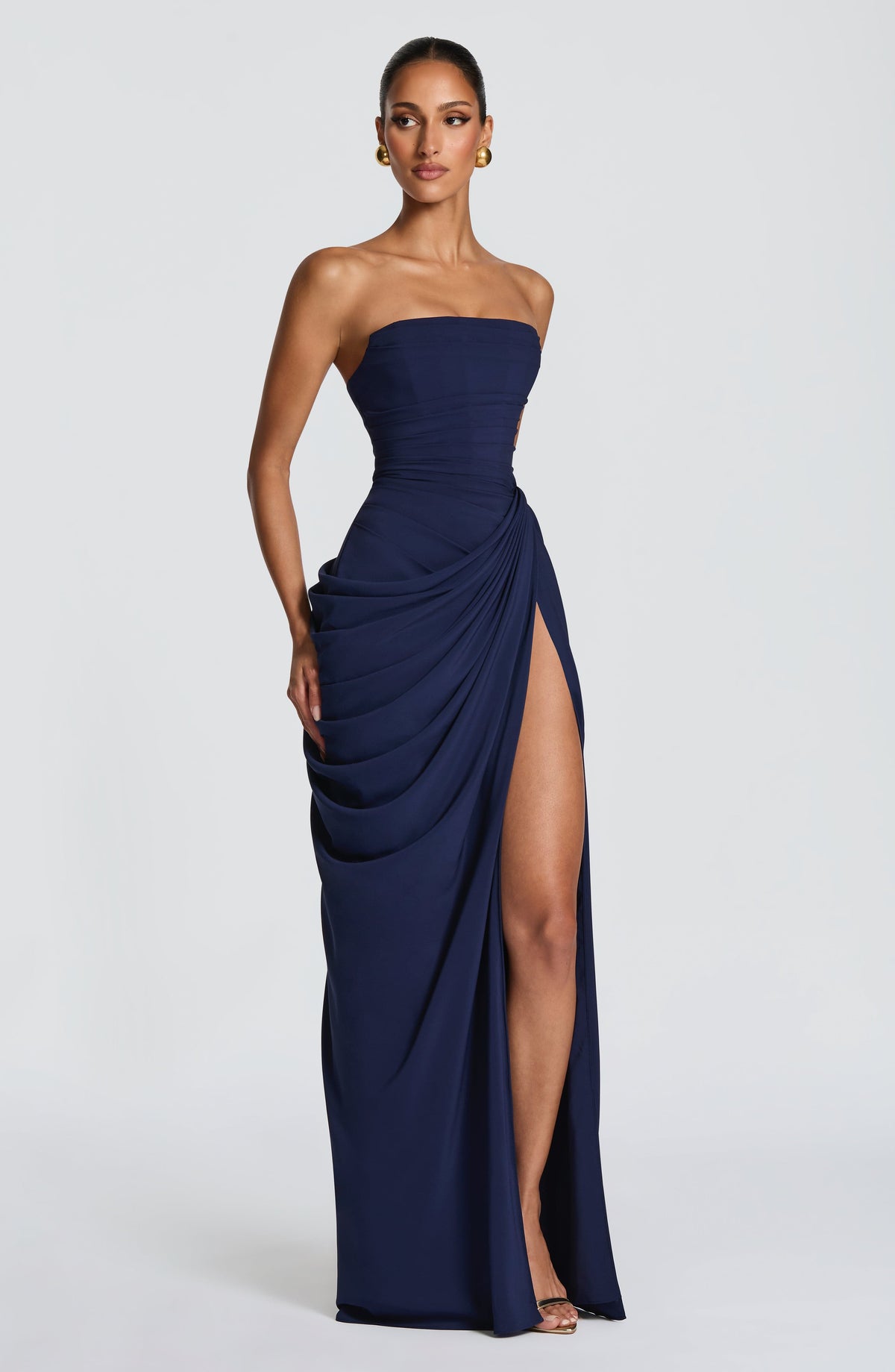 AURELIA MAXI DRESS – NAVY