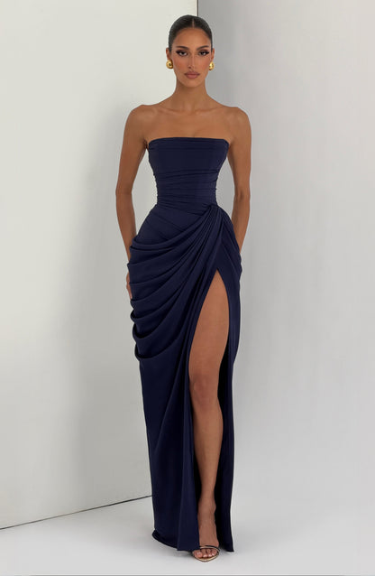 AURELIA MAXI DRESS – NAVY